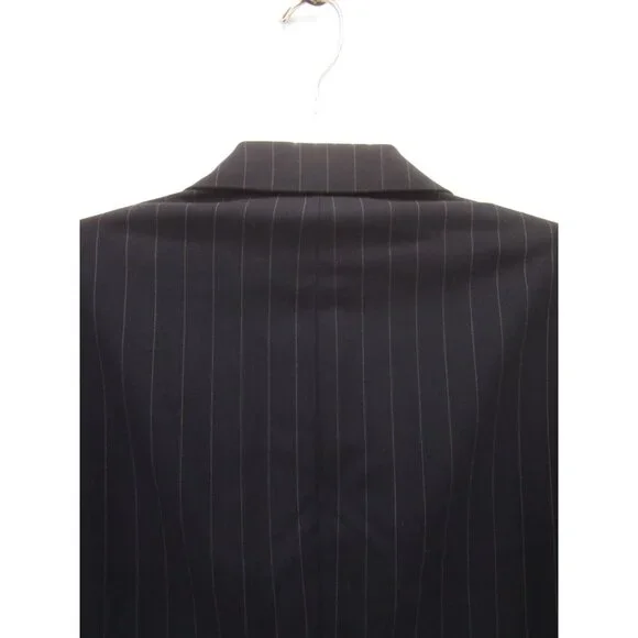 Paul Stuart Sport Coat 40 Blazer Pinstriped Business Jacket Preppy - Picture 9 of 12